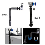 Maxbell Drain Cover Sink Drain Pipe Seal Rings Universal for Kitchen Residences style A