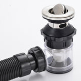 Maxbell Drain Cover Sink Drain Pipe Seal Rings Universal for Kitchen Residences style A