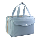 Maxbell Makeup Cosmetic Bag Rotate 360 Degrees with Elastic for Men Women Shower