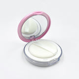 Maxbell Loose Powder Container Mini Compact Cosmetic Holder 3G for Household Travel Pink