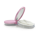 Maxbell Loose Powder Container Mini Compact Cosmetic Holder 3G for Household Travel Pink