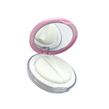 Maxbell Loose Powder Container Mini Compact Cosmetic Holder 3G for Household Travel Pink
