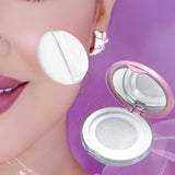 Maxbell Loose Powder Container Mini Compact Cosmetic Holder 3G for Household Travel Pink