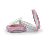 Maxbell Loose Powder Container Mini Compact Cosmetic Holder 3G for Household Travel Pink