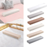Maxbell Hand Rest Soft Memory Foam Professional Arm Cushion for Nail Table Women White
