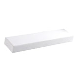 Maxbell Hand Rest Soft Memory Foam Professional Arm Cushion for Nail Table Women White