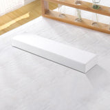 Maxbell Hand Rest Soft Memory Foam Professional Arm Cushion for Nail Table Women White