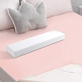 Maxbell Hand Rest Soft Memory Foam Professional Arm Cushion for Nail Table Women White
