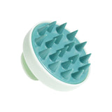 Maxbell Handheld Scalp Massage Shampoo Brush Comb Deep Cleaning for Remove Dandruff Green