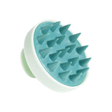 Maxbell Handheld Scalp Massage Shampoo Brush Comb Deep Cleaning for Remove Dandruff Green