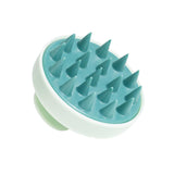 Maxbell Handheld Scalp Massage Shampoo Brush Comb Deep Cleaning for Remove Dandruff Green
