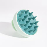 Maxbell Handheld Scalp Massage Shampoo Brush Comb Deep Cleaning for Remove Dandruff Green