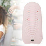 Maxbell Hair Dryer Storage Bag Heat Resistant Mat Dustproof Professional for Desktop Pink