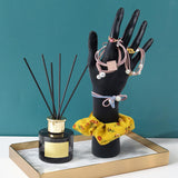 Maxbell Mannequin Hand Jewelry Display Holder Support for Chain Hand Model Shop Black