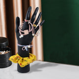 Maxbell Mannequin Hand Jewelry Display Holder Support for Chain Hand Model Shop Black