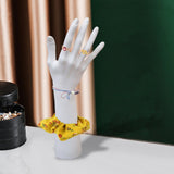 Maxbell Mannequin Hand Jewelry Display Holder Support for Chain Hand Model Shop White