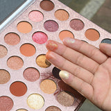 Maxbell 35 Colors Eyeshadow Palette Eyeshadow makeup Pallet Shimmer Matte Glitter