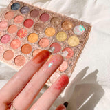 Maxbell 35 Colors Eyeshadow Palette Eyeshadow makeup Pallet Shimmer Matte Glitter