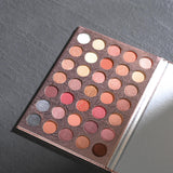 Maxbell 35 Colors Eyeshadow Palette Eyeshadow makeup Pallet Shimmer Matte Glitter