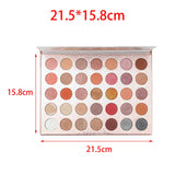 Maxbell 35 Colors Eyeshadow Palette Eyeshadow makeup Pallet Shimmer Matte Glitter