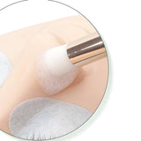 Maxbell 20 Pieces Lash Shampoo Brushes Cosmetic Lash cleaner Peel Off Remover Tool Argent