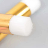 Maxbell 20 Pieces Lash Shampoo Brushes Cosmetic Lash cleaner Peel Off Remover Tool Argent