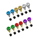 Maxbell Mustache Ornament Mini Christmas Beard Clip Unisex Wear Size 0.8x2inch 12 Balls