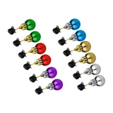 Maxbell Mustache Ornament Mini Christmas Beard Clip Unisex Wear Size 0.8x2inch 12 Balls