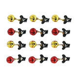 Maxbell Mustache Ornament Mini Christmas Beard Clip Unisex Wear Size 0.8x2inch 12 Bells