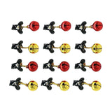 Maxbell Mustache Ornament Mini Christmas Beard Clip Unisex Wear Size 0.8x2inch 12 Bells