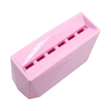 Maxbell Eyelash Extension Tweezers Display Stand 6 Holes Measure 6x3x3inch Stylish Pink
