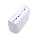 Maxbell Eyelash Extension Tweezers Display Stand 6 Holes Measure 6x3x3inch Stylish Pink