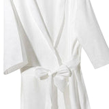 Maxbell Womens Disposable Bathrobe with Waist Belt Wrapper Loose for Traveling