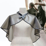 Maxbell Short Barber Haircut Cape for Hair Cutting Dyeing Perm Styling Hair Stylist