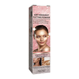 Maxbell Highlighter Powder Stick Sparkle Setting Powder Face Blusher for Makeup Aureate brown