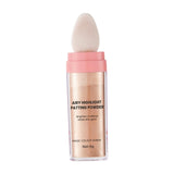 Maxbell Highlighter Powder Stick Sparkle Setting Powder Face Blusher for Makeup Aureate brown