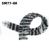 Maxbell Clip in Hair Extensions Straight Hair Synthetic Hairpieces for Fashion B