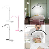 Maxbell Half Circle Light with Stand Adjustable Brightness Height Beauty Fill Light White