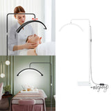 Maxbell LED Lash Light Adjustable Brightness Makeup Eyelash Lamp Remote Control White