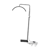Maxbell Half Circle Light with Stand Adjustable Brightness Height Beauty Fill Light Black