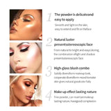 Maxbell Highlighter Eyeshadow Palette Highly Pigmented Professional Smooth Girl Stytle A
