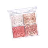 Maxbell Highlighter Eyeshadow Palette Highly Pigmented Professional Smooth Girl Stytle A