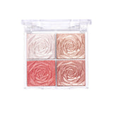 Maxbell Highlighter Eyeshadow Palette Highly Pigmented Professional Smooth Girl Stytle A