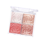 Maxbell Highlighter Eyeshadow Palette Highly Pigmented Professional Smooth Girl Stytle A