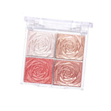 Maxbell Highlighter Eyeshadow Palette Highly Pigmented Professional Smooth Girl Stytle A