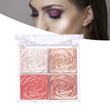 Maxbell Highlighter Eyeshadow Palette Highly Pigmented Professional Smooth Girl Stytle A