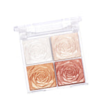 Maxbell Highlighter Eyeshadow Palette Highly Pigmented Professional Smooth Girl Stytle B