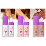 Maxbell Highlighter Powder Stick Eyes Glitter Brightener Stick for Night Parties Medium skin tone