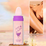 Maxbell Highlighter Powder Stick Eyes Glitter Brightener Stick for Night Parties Medium skin tone