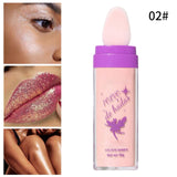 Maxbell Highlighter Powder Stick Eyes Glitter Brightener Stick for Night Parties Medium skin tone